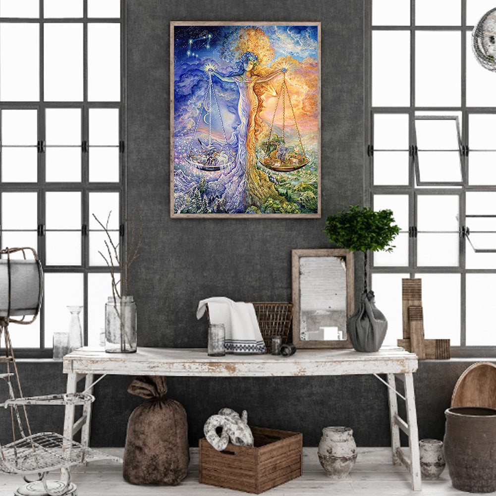 Goddess Of Nature - Full Square Drill Diamond Painting 30*40CM
