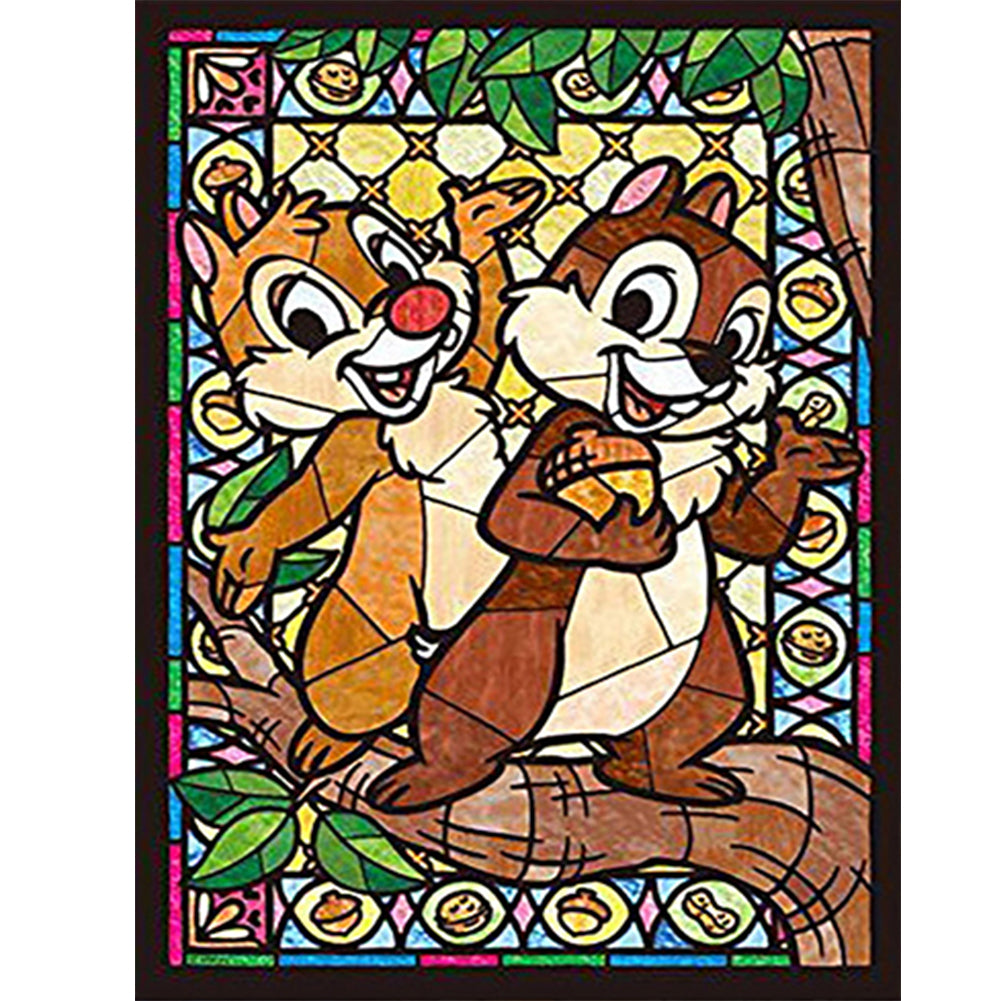 Kiki And Titi - Full Square Drill Diamond Painting 50*60CM