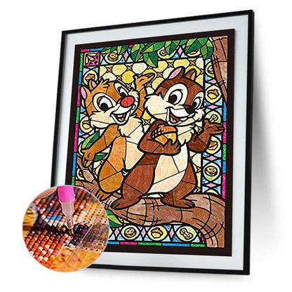 Kiki And Titi - Full Square Drill Diamond Painting 50*60CM