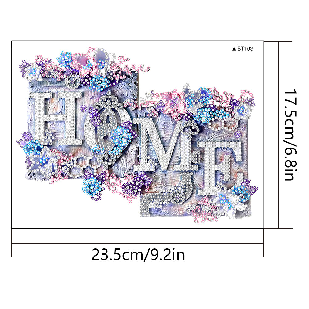 4pcs Diamonds Mosaic Stickers Art Craft DIY Creative for Kids Adult Gift Rewards