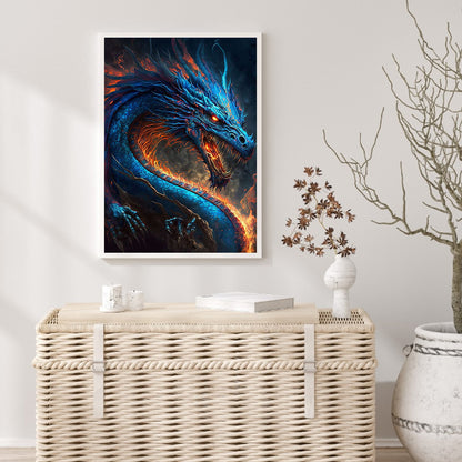 Magic Version Of The Zodiac Dragon - Full Round Drill Diamond Painting 30*40CM