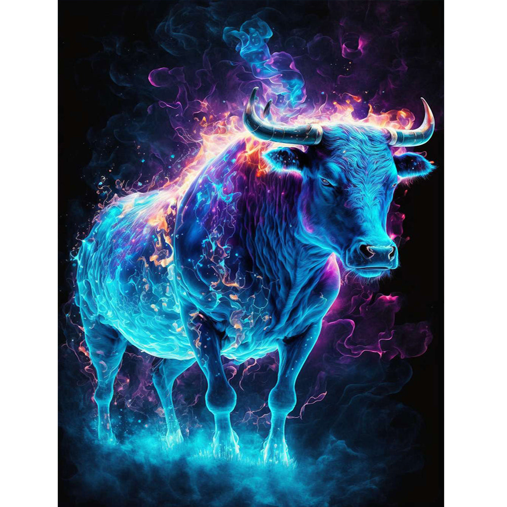 Magic Version Of The Zodiac Sheep - Full Round Drill Diamond Painting 30*40CM