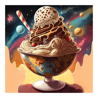 Dessert - Full Round Drill Diamond Painting 30*30CM