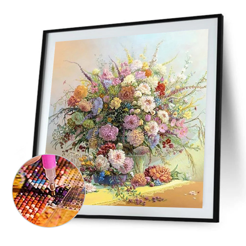 Classical Vase - Full Round Drill Diamond Painting 40*40CM