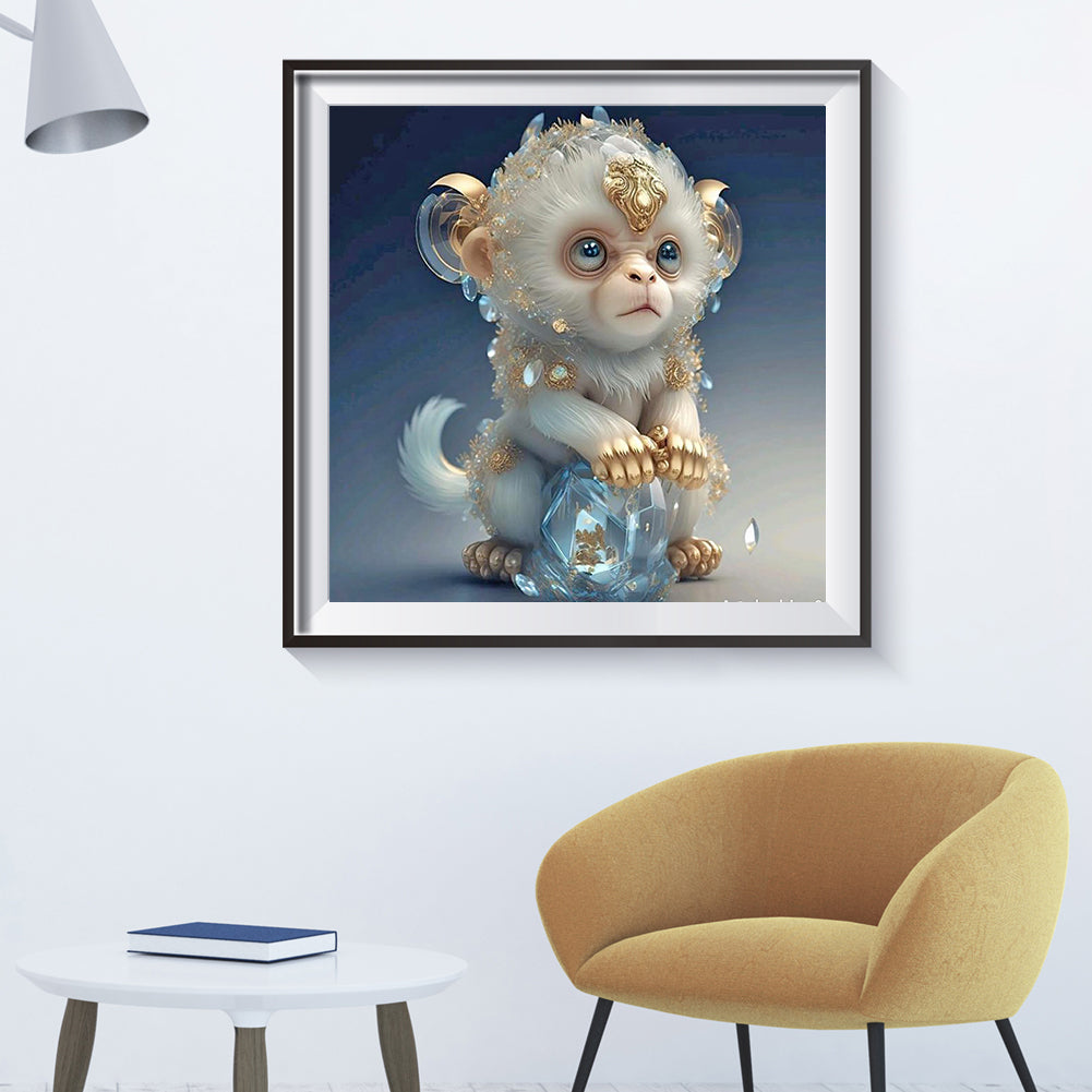 Zodiac Monkey - Full Square Drill Diamond Painting 30*30CM