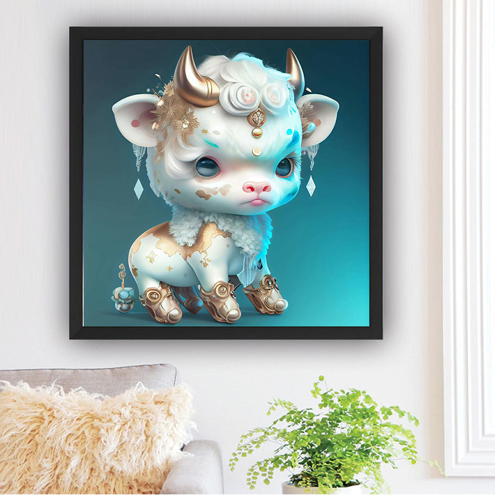 Zodiac Ox - Full Square Drill Diamond Painting 30*30CM