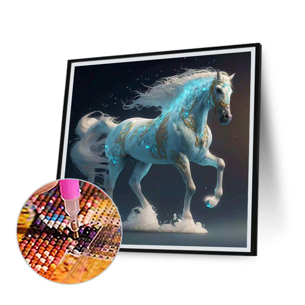 Zodiac Horse - Full Square Drill Diamond Painting 30*30CM