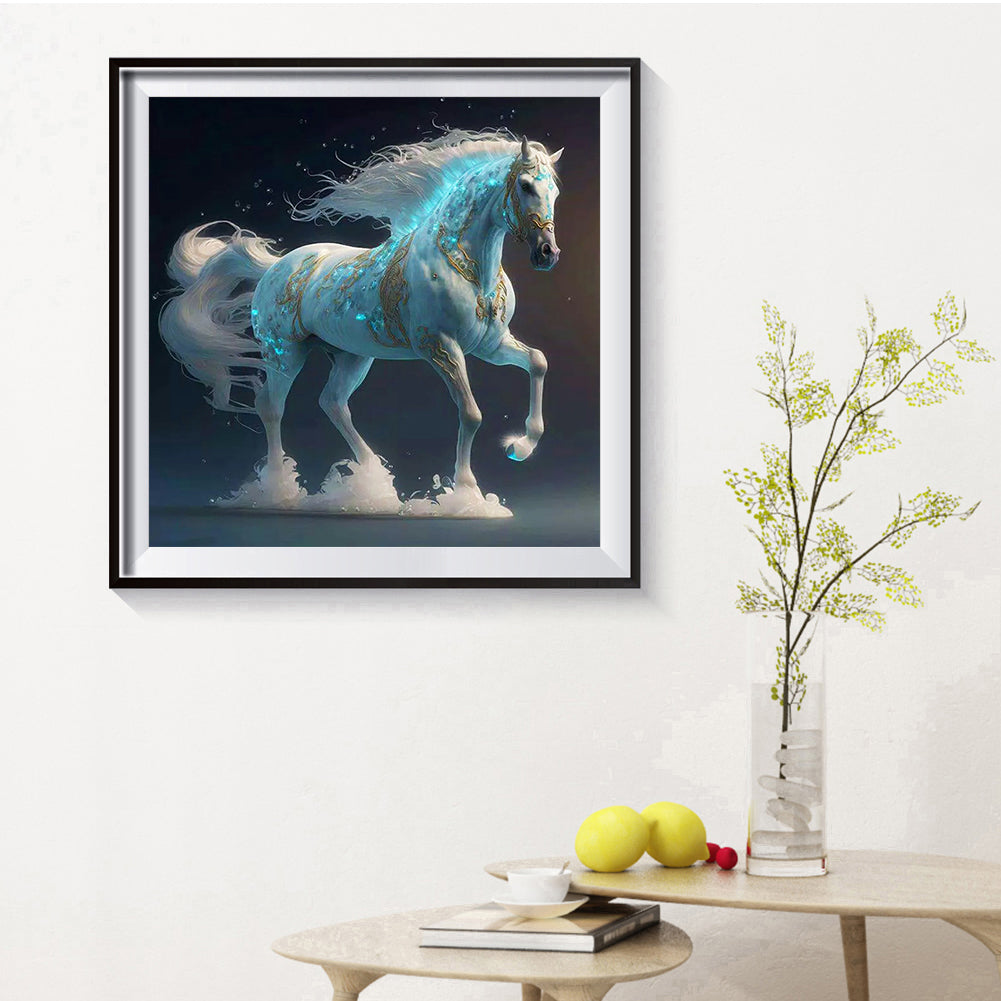 Zodiac Horse - Full Square Drill Diamond Painting 30*30CM