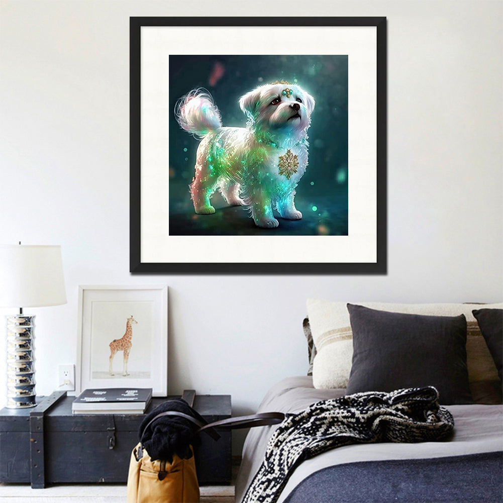 Zodiac Dog - Full Square Drill Diamond Painting 30*30CM