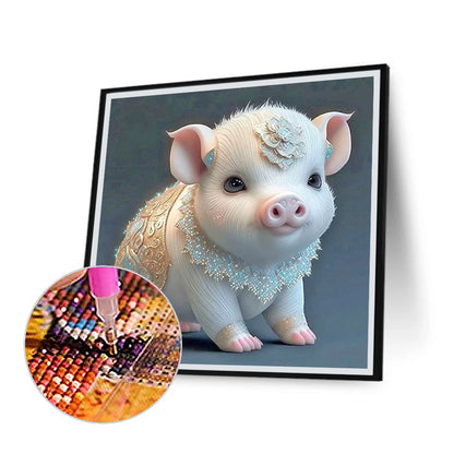 Zodiac Pig - Full Square Drill Diamond Painting 30*30CM
