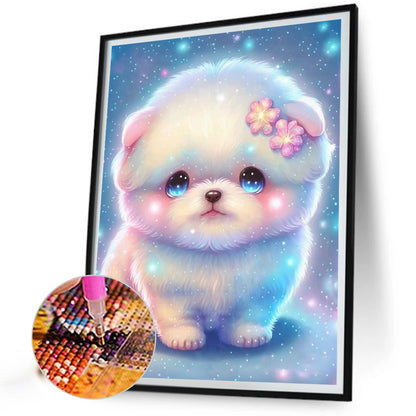 Fantasy Cartoon Puppy - Full Round Drill Diamond Painting 30*40CM