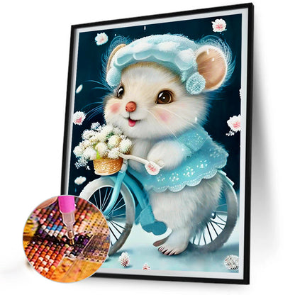 Fantasy Cartoon Mouse - Full Round Drill Diamond Painting 30*40CM