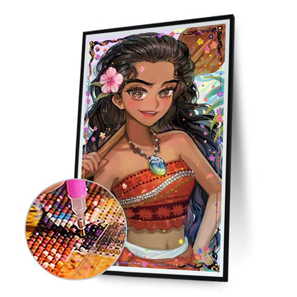 Moana - Full Round Drill Diamond Painting 30*50CM