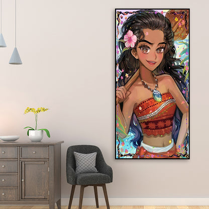 Moana - Full Round Drill Diamond Painting 30*50CM