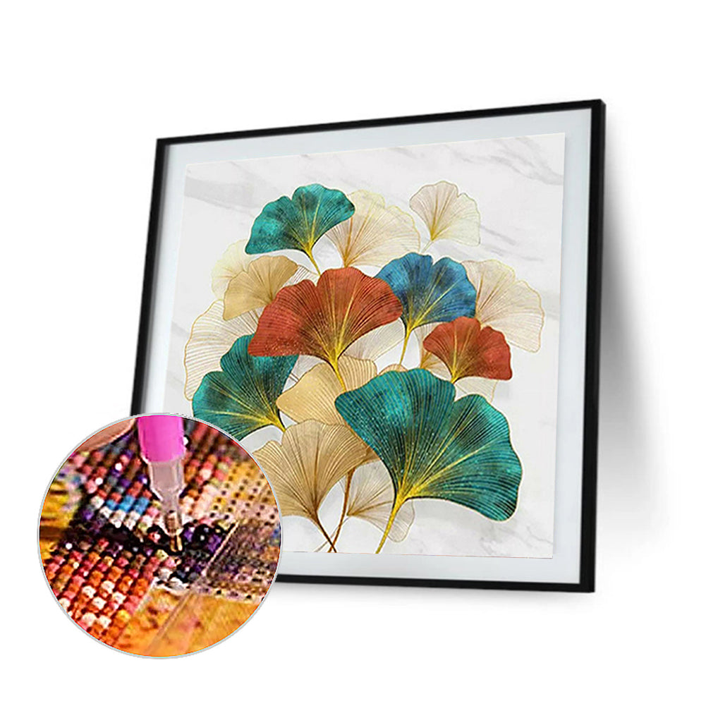 Ginkgo Biloba - Full Round Drill Diamond Painting 30*30CM