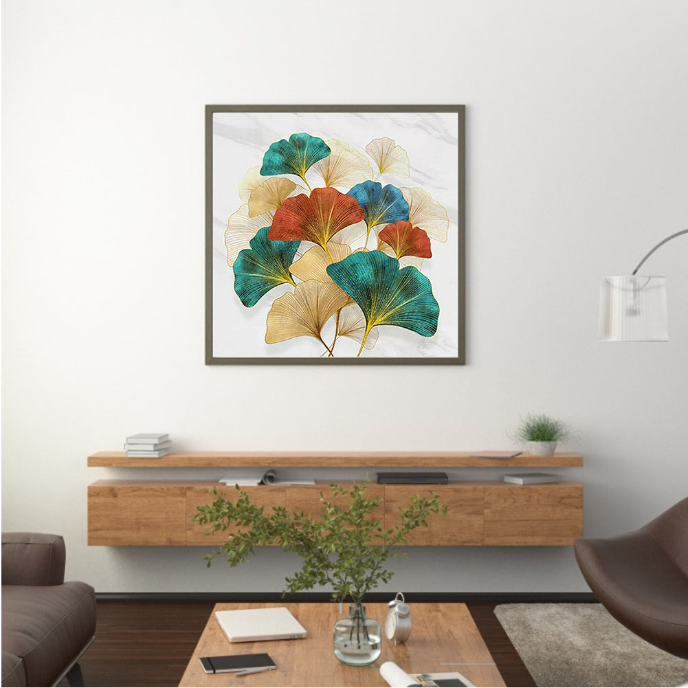 Ginkgo Biloba - Full Round Drill Diamond Painting 30*30CM