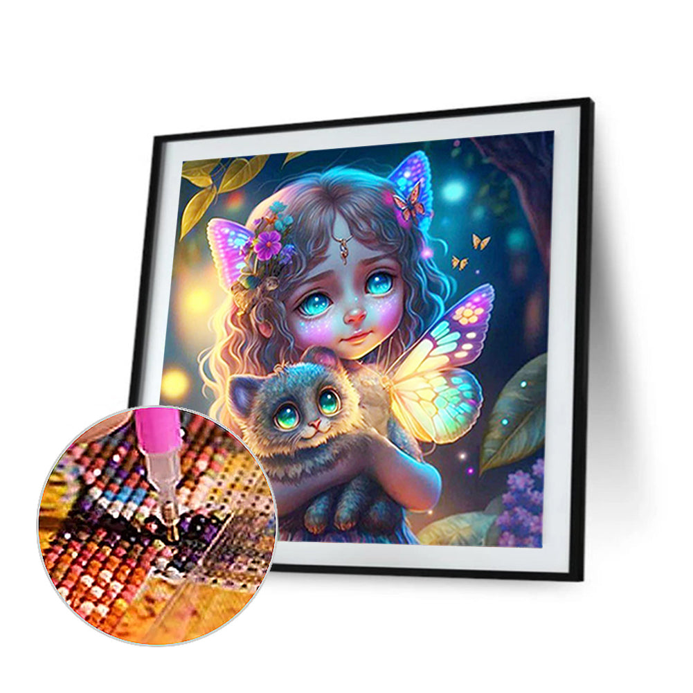 Elf Girl - Full Round Drill Diamond Painting 45*45CM