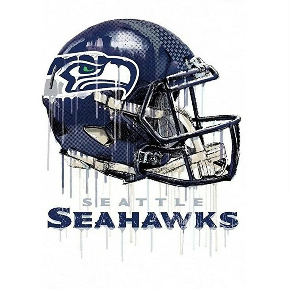 Seattle Seahawks - Full Round Drill Diamond Painting 40*40CM
