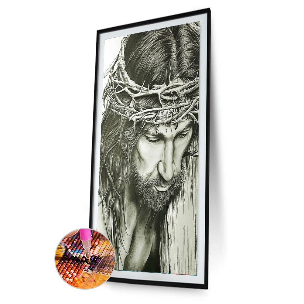 Jesus - Full Round Drill Diamond Painting 40*60CM