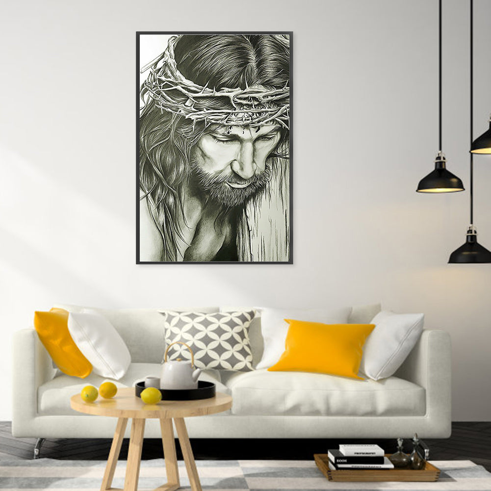 Jesus - Full Round Drill Diamond Painting 40*60CM