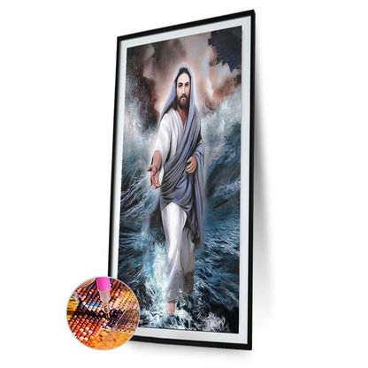 Jesus Saves - Full Round Drill Diamond Painting 40*60CM