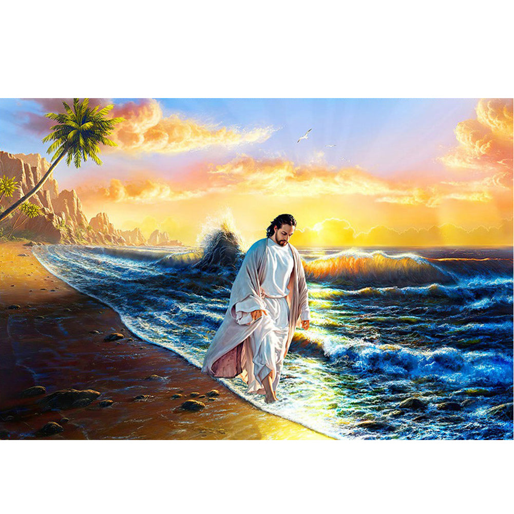 Jesus Is Resurrected - Full Round Drill Diamond Painting 60*40CM