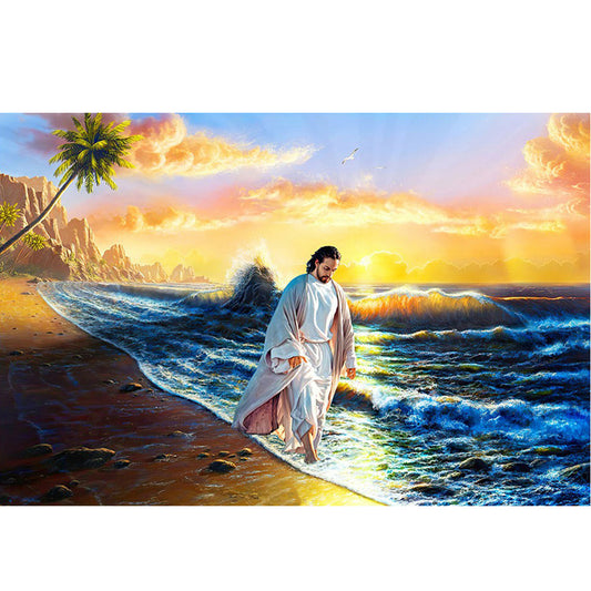 Jesus Is Resurrected - Full Round Drill Diamond Painting 60*40CM