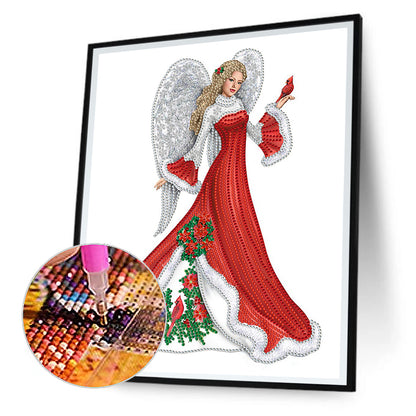 Elegant Lady - Special Shaped Drill Diamond Painting 30*40CM