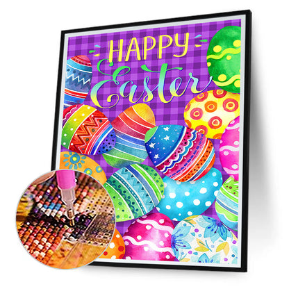 Easter Egg - Full Round Drill Diamond Painting 30*40CM