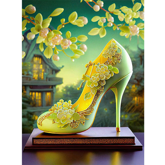 Fantasy Retro High Heels - Full Round Drill Diamond Painting 30*40CM