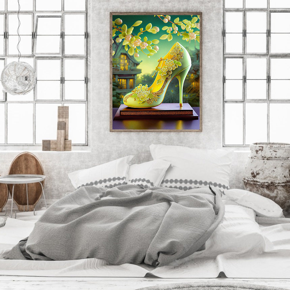 Fantasy Retro High Heels - Full Round Drill Diamond Painting 30*40CM