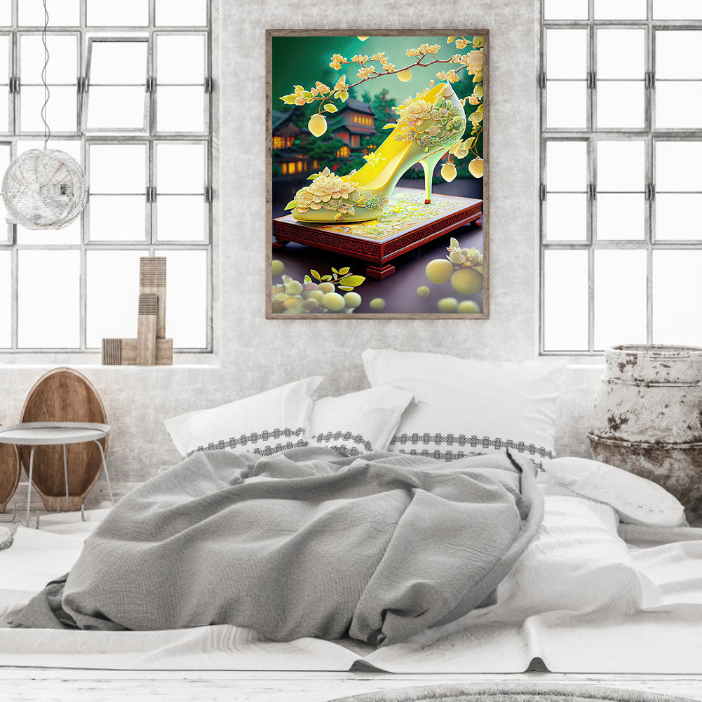 Fantasy Retro High Heels - Full Round Drill Diamond Painting 30*40CM