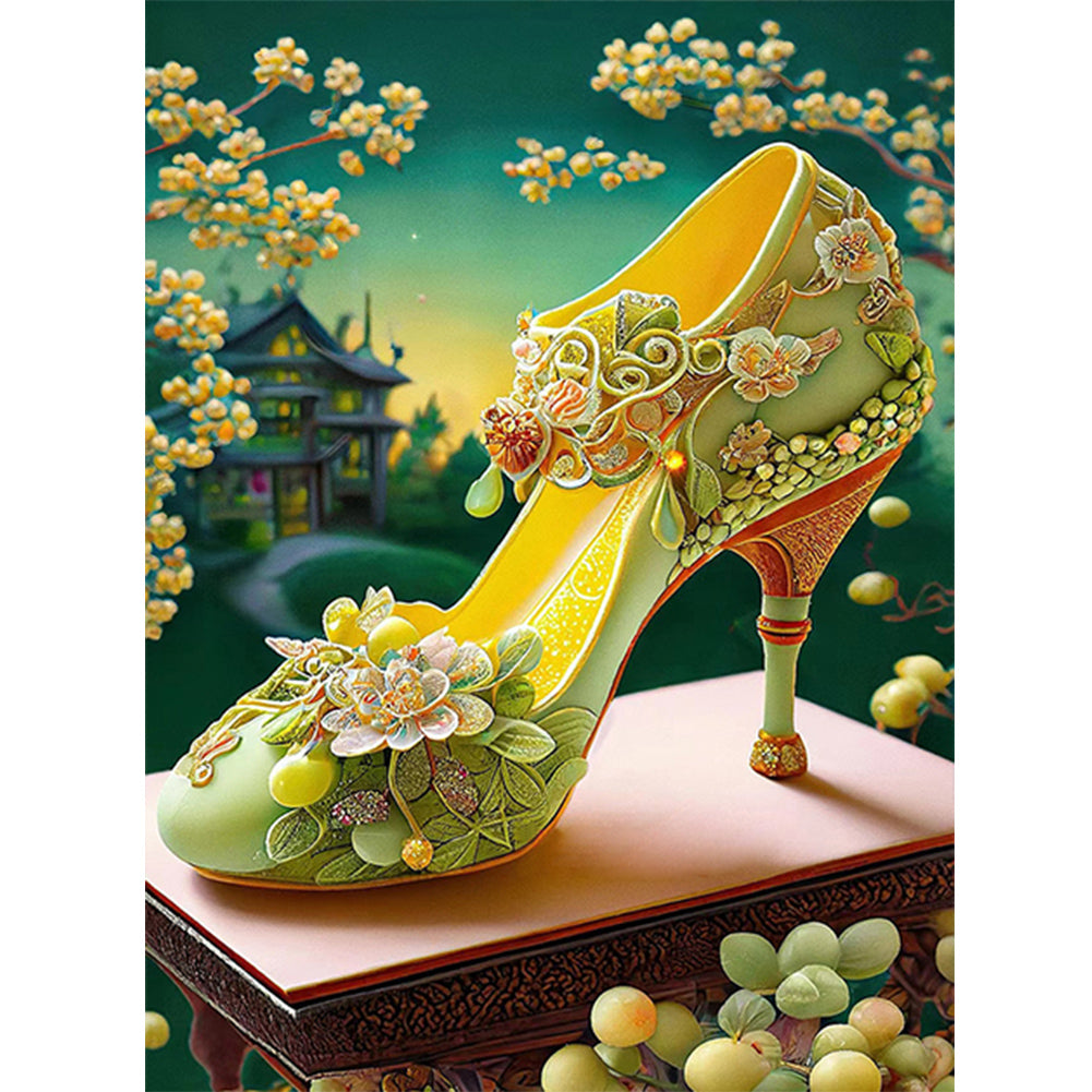 Fantasy Retro High Heels - Full Round Drill Diamond Painting 30*40CM