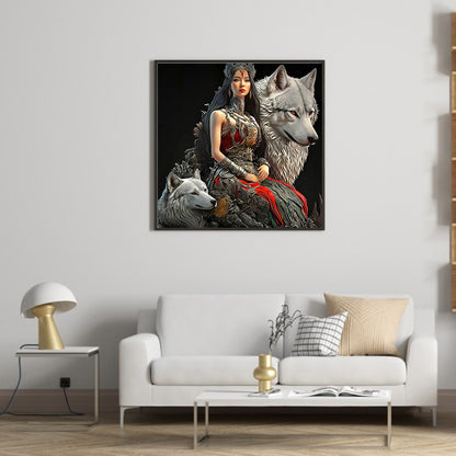 Beauty And The Beast - Full Round Drill Diamond Painting 40*40CM