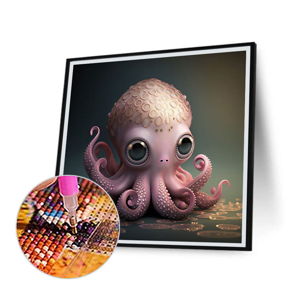 Octopus - Full Round Drill Diamond Painting 35*35CM