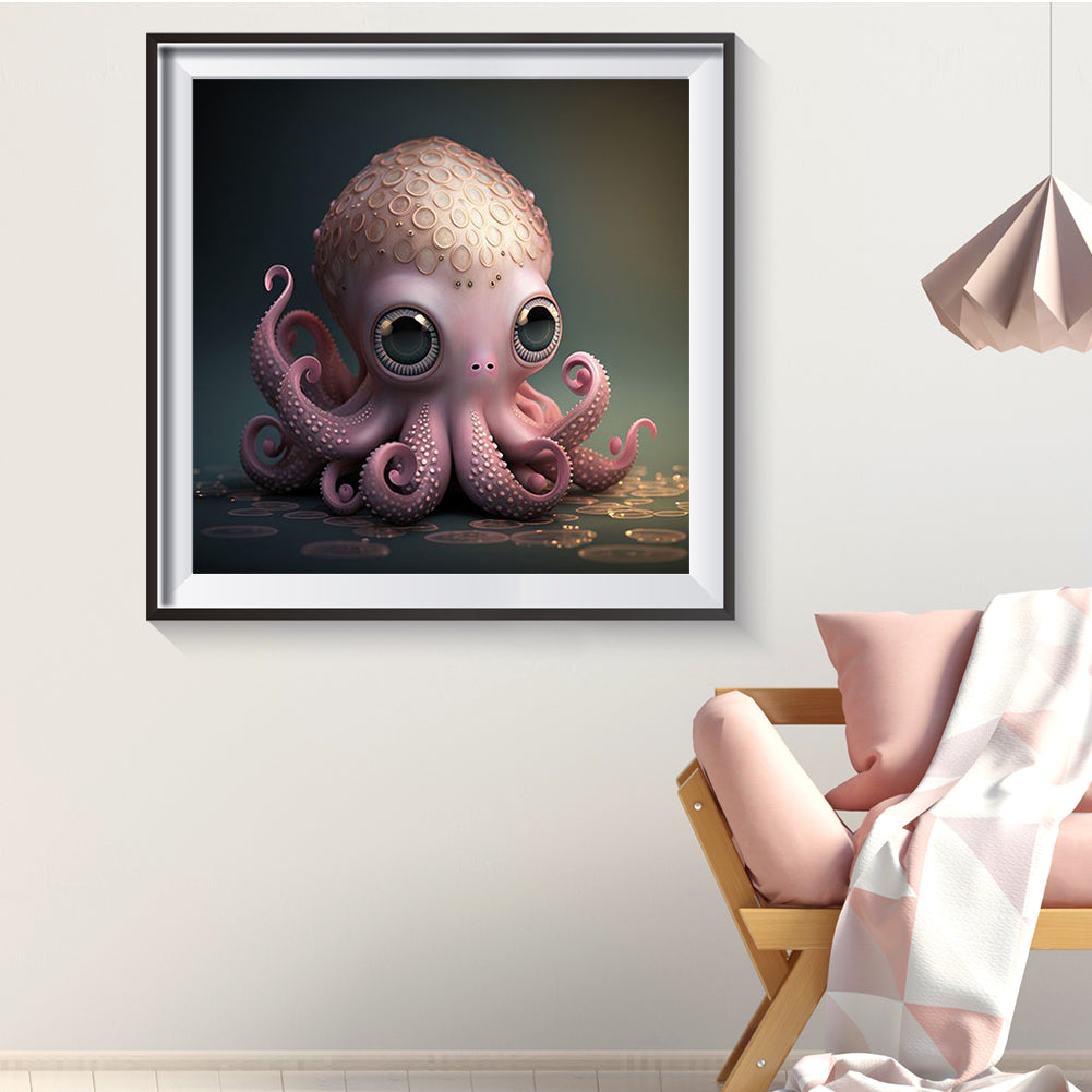 Octopus - Full Round Drill Diamond Painting 35*35CM