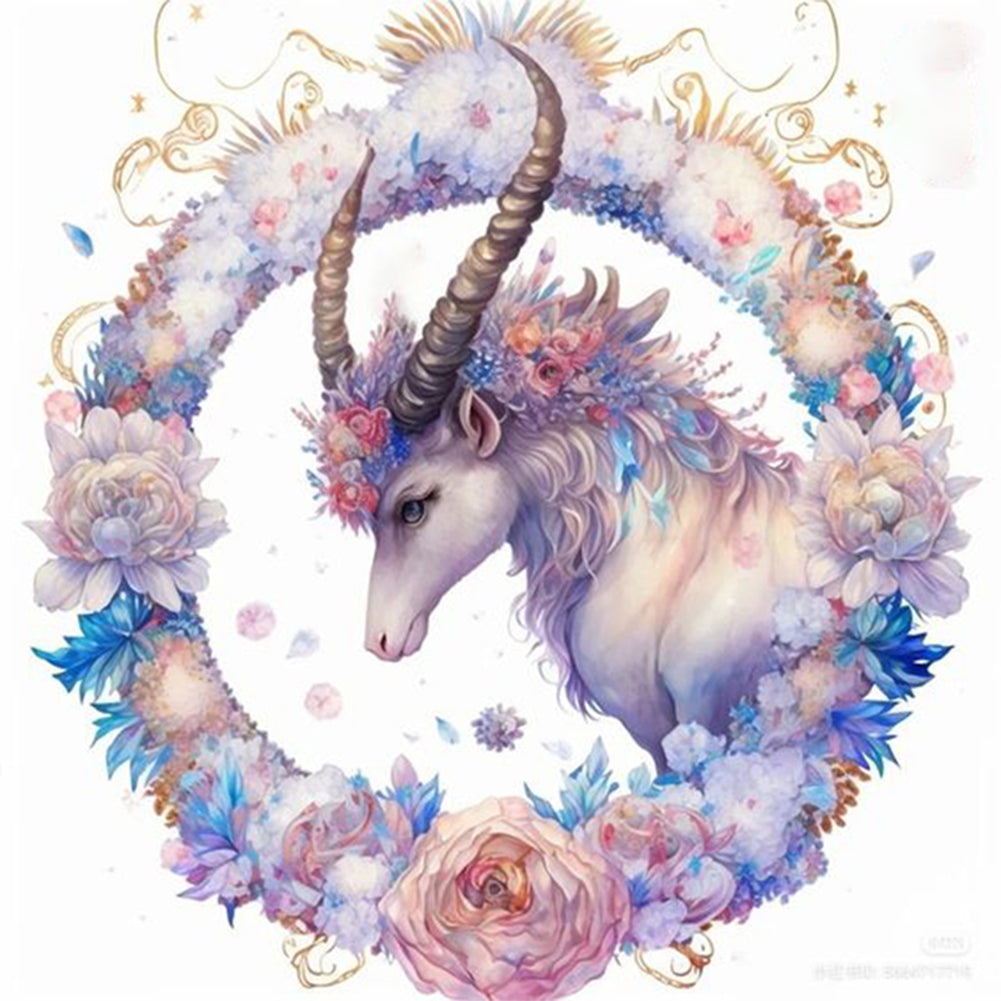 Goat - Full Round Drill Diamond Painting 35*35CM