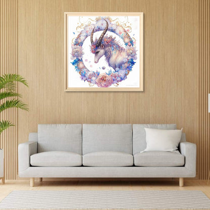 Goat - Full Round Drill Diamond Painting 35*35CM