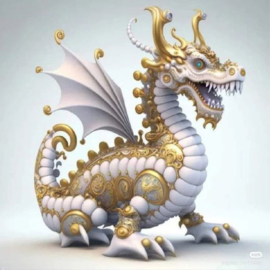Dragon - Full Round Drill Diamond Painting 35*35CM