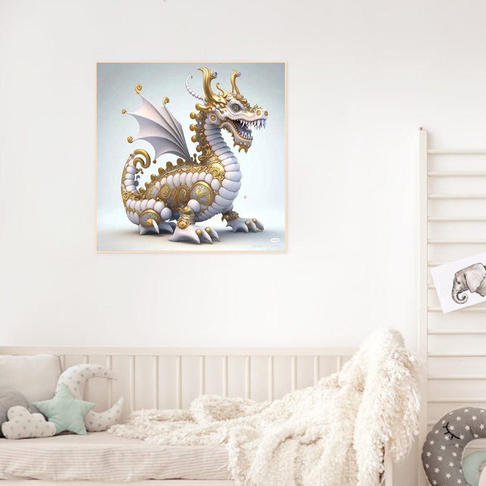 Dragon - Full Round Drill Diamond Painting 35*35CM