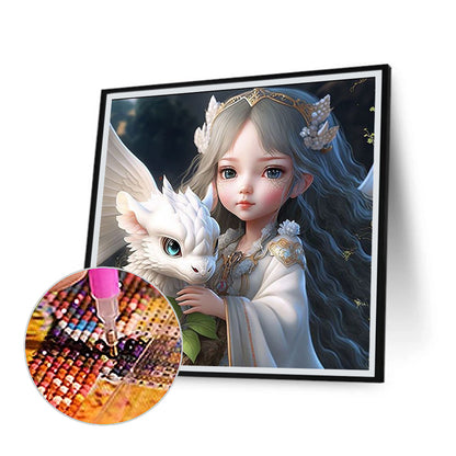 Fairy Dragon - Full Round Drill Diamond Painting 35*35CM