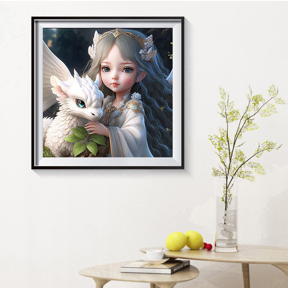 Fairy Dragon - Full Round Drill Diamond Painting 35*35CM