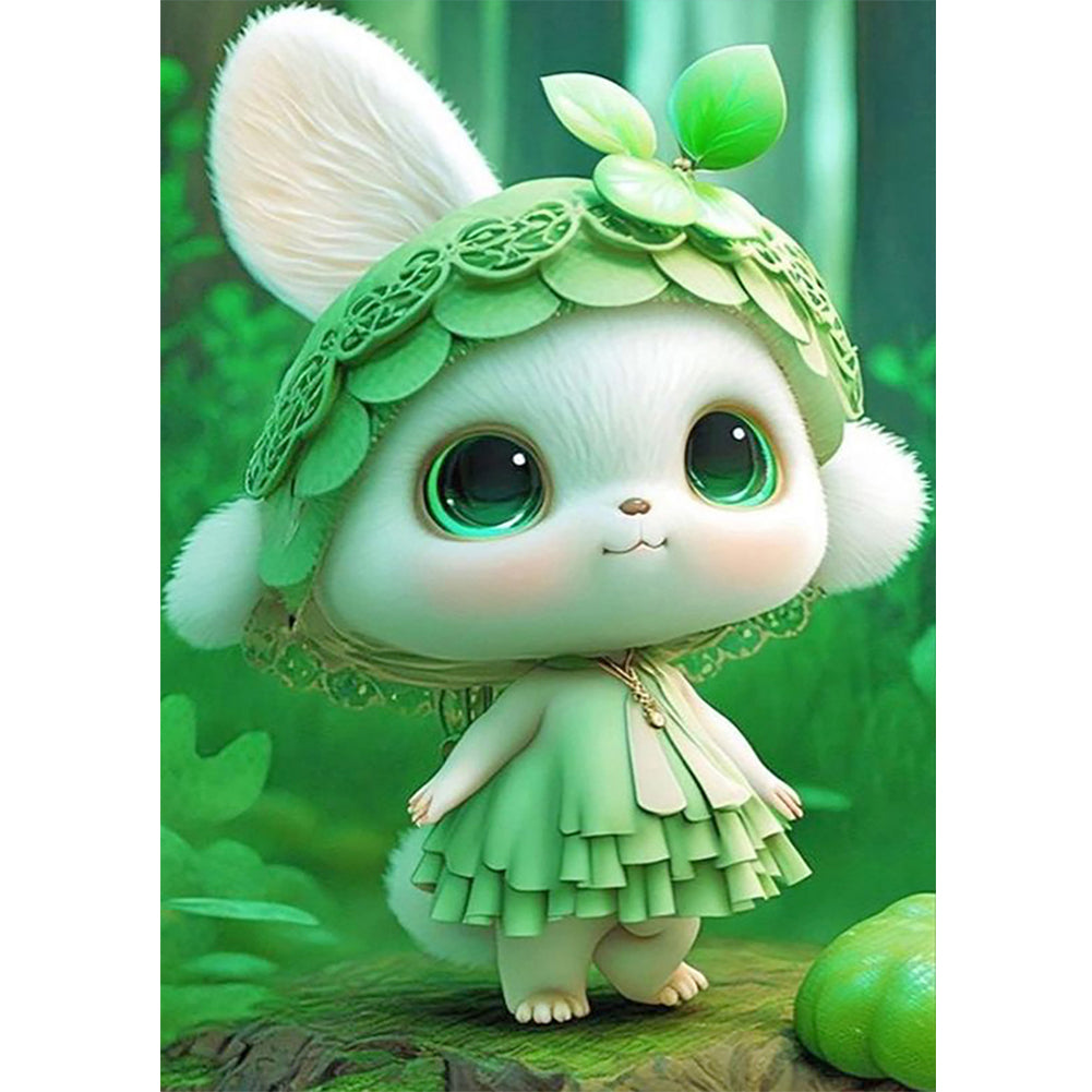 Bunny - Full Round Drill Diamond Painting 30*45CM