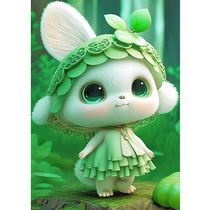 Bunny - Full Round Drill Diamond Painting 30*45CM