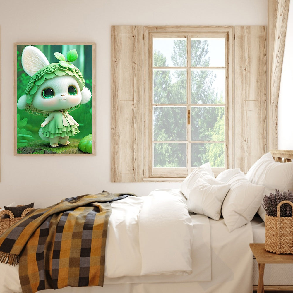 Bunny - Full Round Drill Diamond Painting 30*45CM