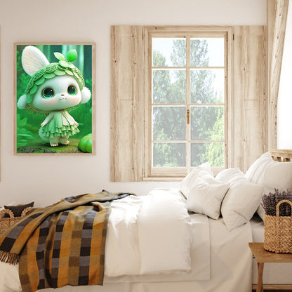 Bunny - Full Round Drill Diamond Painting 30*45CM