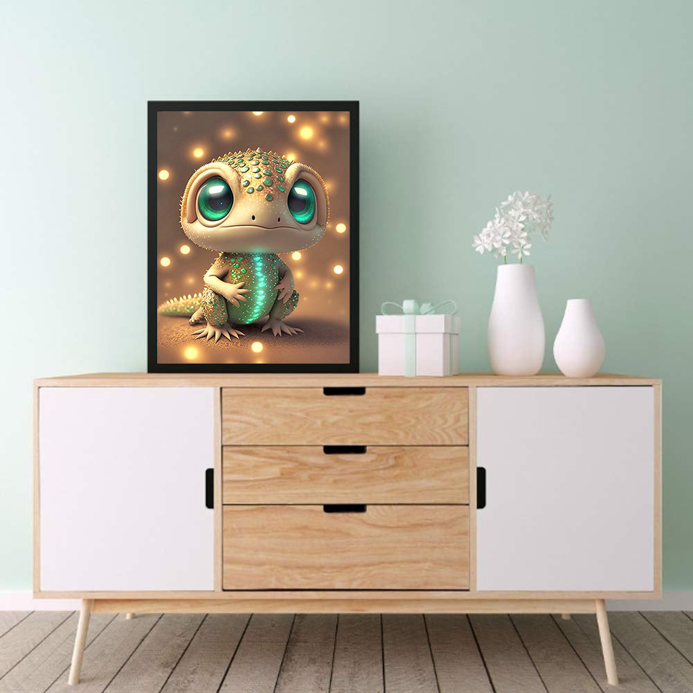 Little Frog - Full Round Drill Diamond Painting 30*45CM