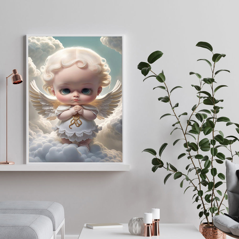 Little Angel - Full Round Drill Diamond Painting 30*45CM