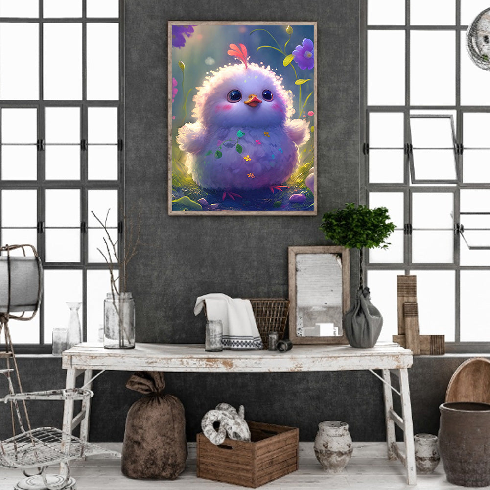 Chinese Zodiac Rooster - Full Round Drill Diamond Painting 30*40CM