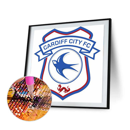 Cardiff City Football Club - Full Square Drill Diamond Painting 35*35CM